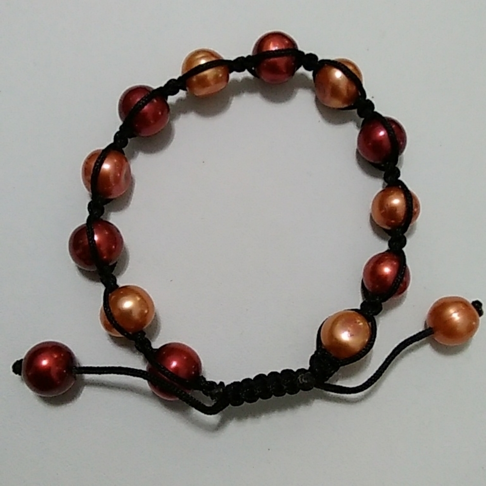 Pearl Shamballa Bracelet